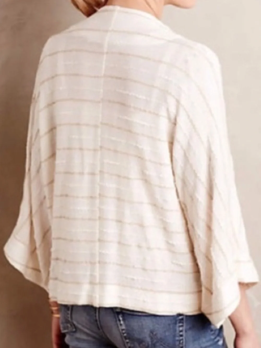 Anthro’s Dolan - Graphite Swing Stripe Cardigan M/L EUC